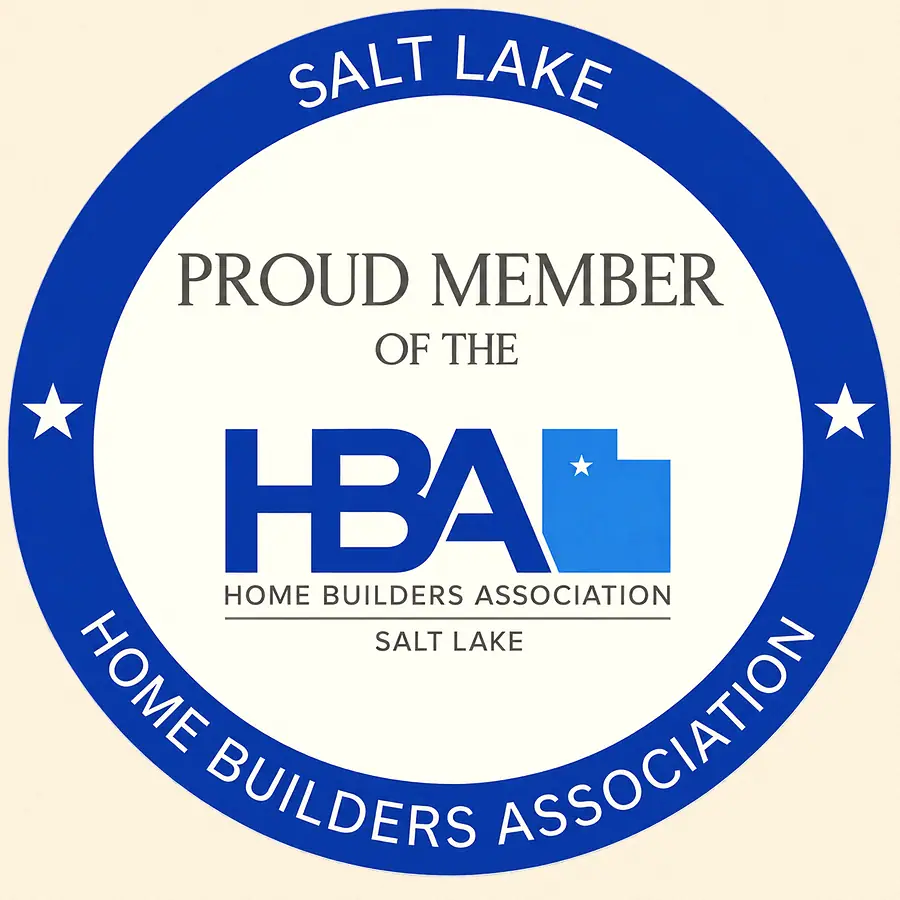 Proud Board Member seal of the Salt Lake Home Builders Association