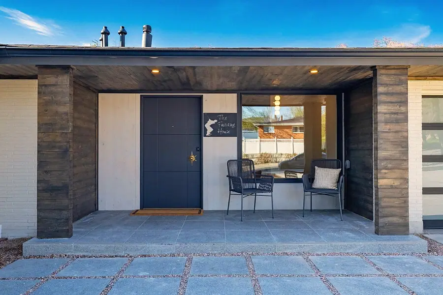 The Fairway House mid-century living space, Salt Lake City
